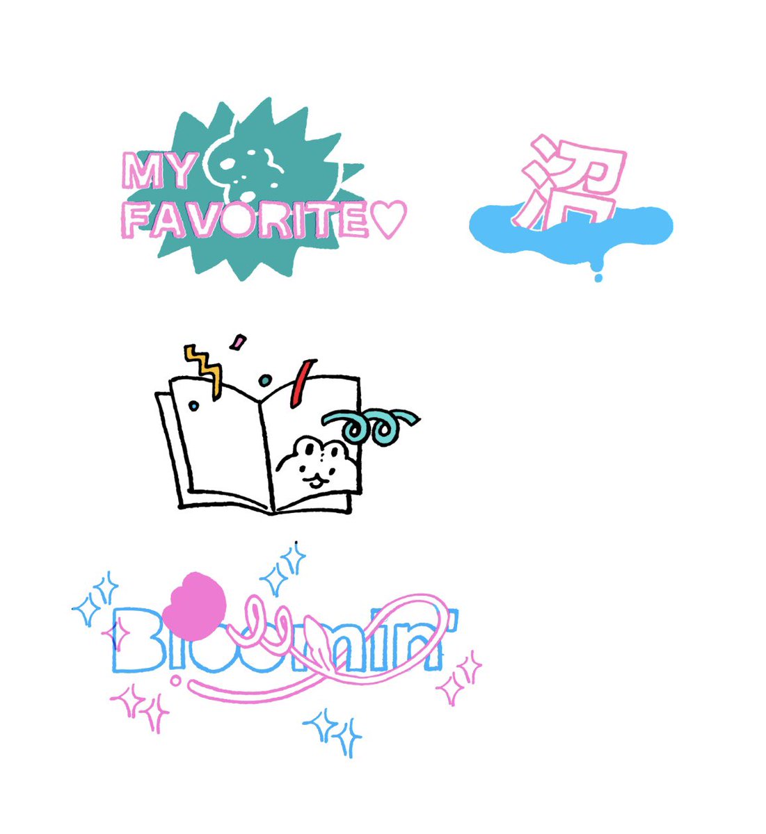 出したいステッカー