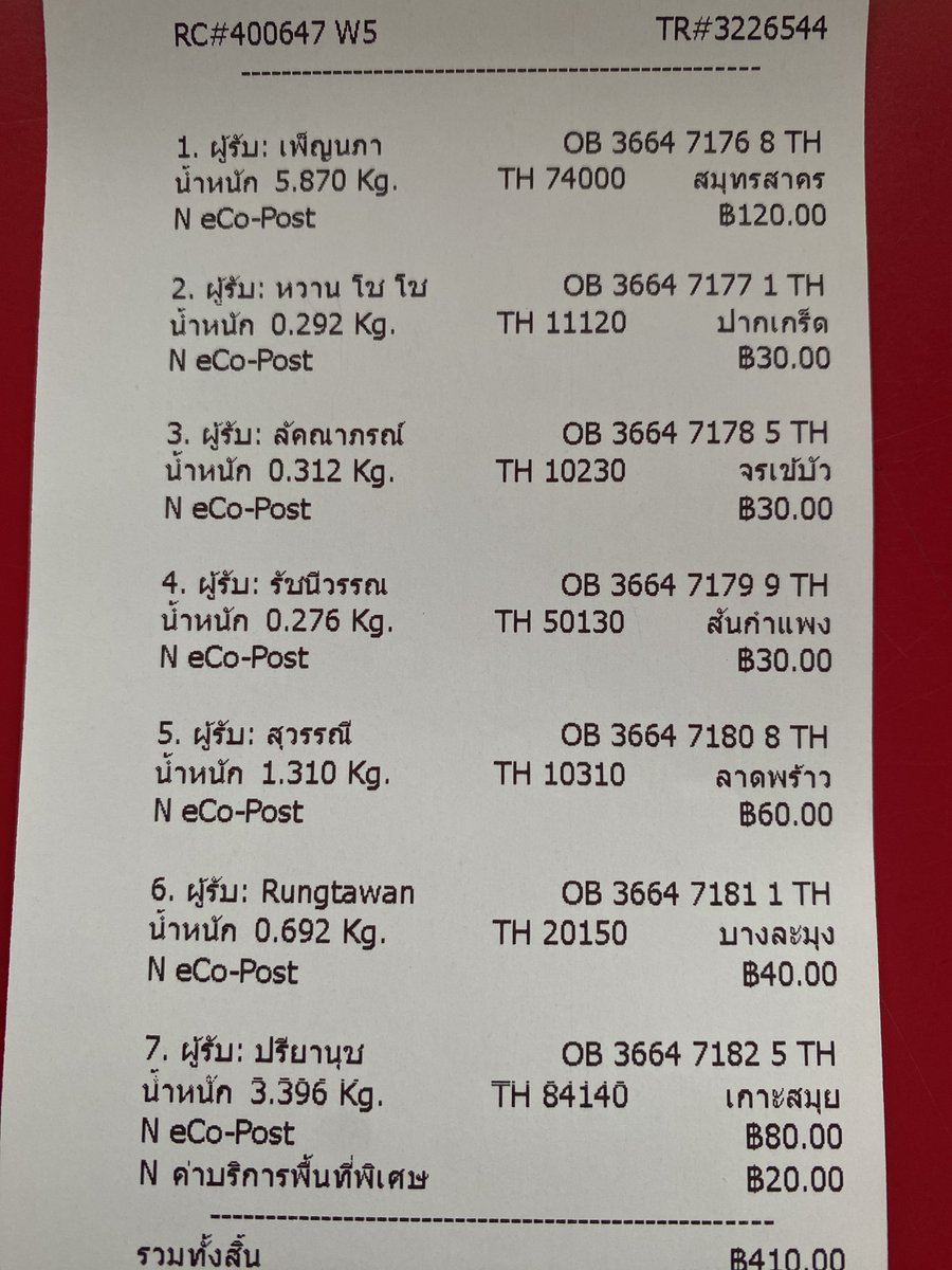 รอบส่งของวันที่ 8/02/26 จัดส่งครบเรียบร้อยค่ะ

#คิ้วท์เดย์อัพเดต