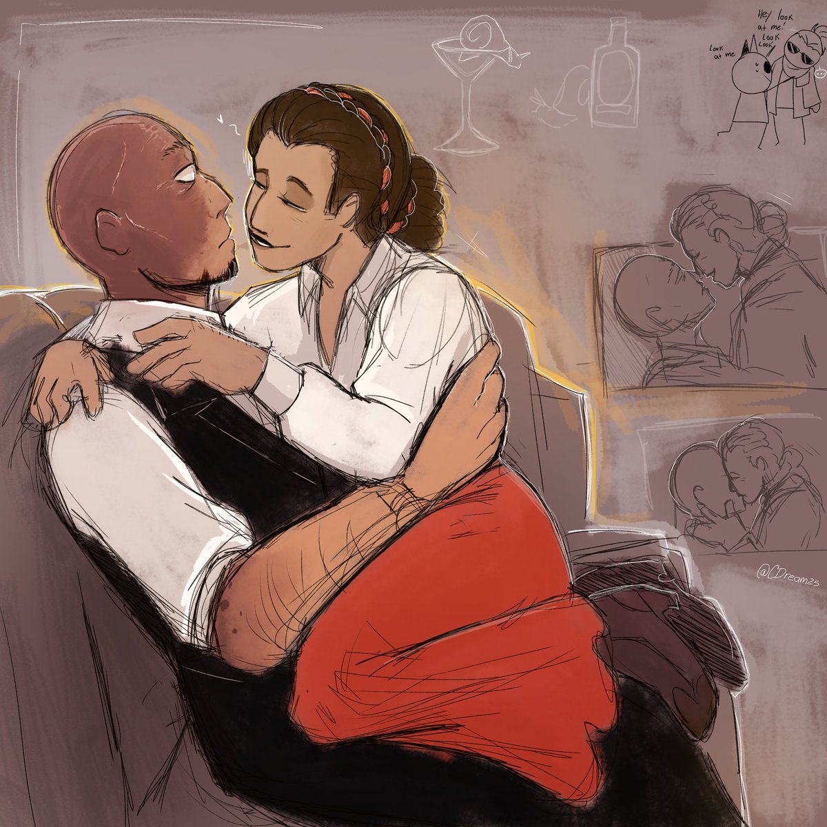 #FanArt #uncannyvalleyoc
<a href="/y41lp13/">yaisketchbook.bsky.social</a> 🍸🐌