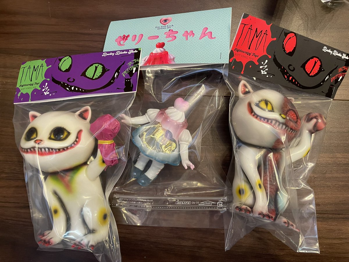 本日の戦利品✨　ウルトラ怪獣ワンフェスも堪能しつつ、ゴジラ、オリジナル怪獣、カワイイ💖系網羅しました！