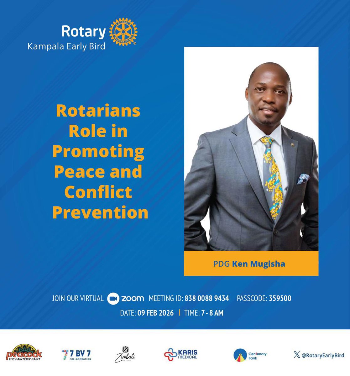 Rotary Club of Kampala Early Bird tweet media