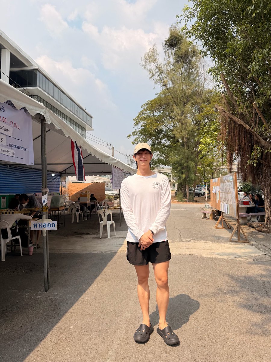 เลือกตั้ง และออกเสียงประชามติได้ถึง 17:00 นะครับ #เลือกตั้ง69