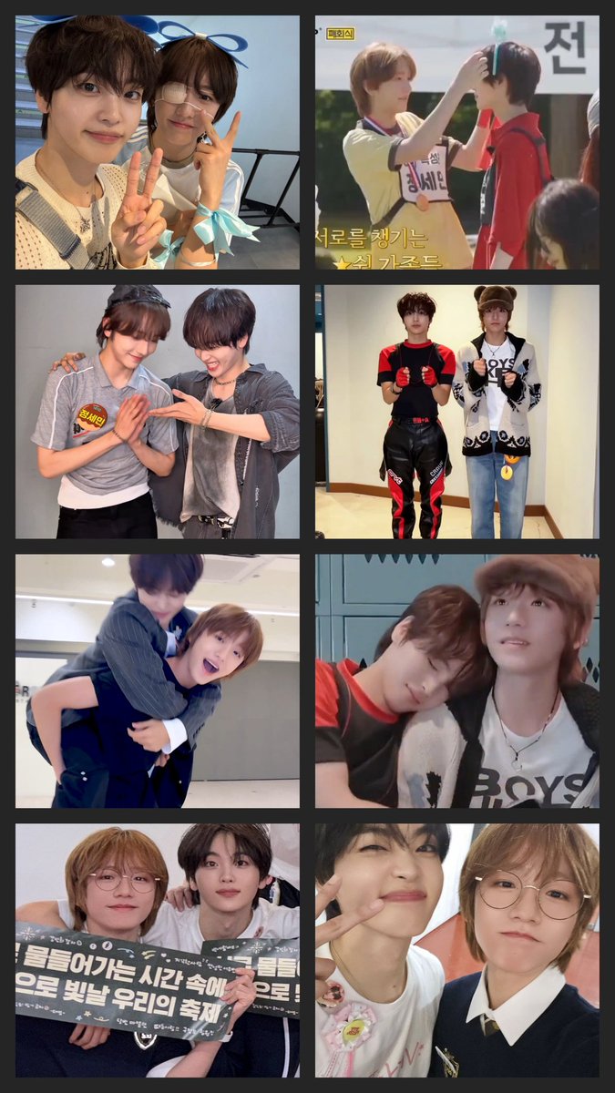 스타쉽최강귀요미즈 같이 있는거 이렇게 
다모아서 보니까 더욱 더 귀여워서 자동 힐링 됨....♡

#크래비티 #형준 #아이딧 #세민