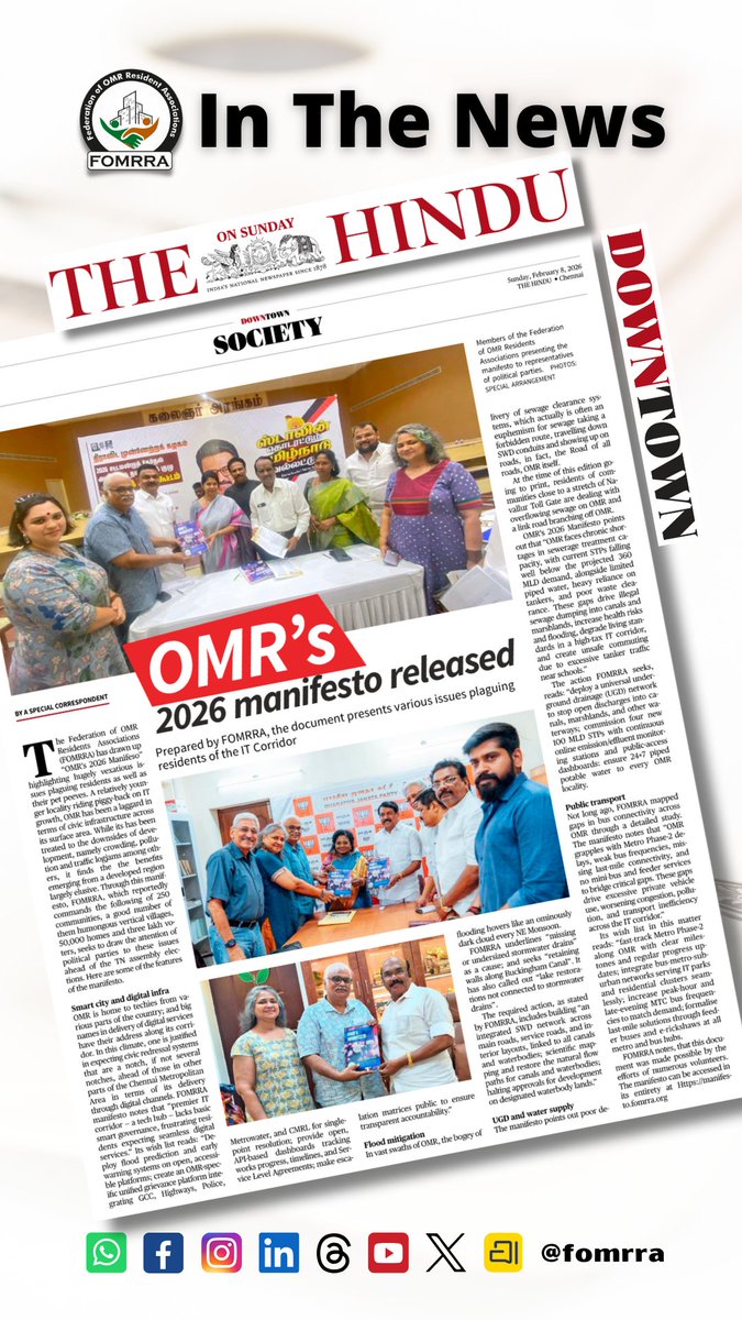 Thanks to <a href="/THChennai/">The Hindu - Chennai</a> <a href="/the_hindu/">The Hindu</a> <a href="/firstfundas/">Prince Frederick</a> for telling our story.  

Download the document at manifesto.fomrra.org

<a href="/arivalayam/">DMK</a>
<a href="/AIADMKOfficial/">AIADMK - SayYesToWomenSafety&AIADMK</a>
<a href="/admkchn/">AIADMK Chennai</a>
<a href="/BJP4TamilNadu/">BJP Tamilnadu</a>
<a href="/BJP4India/">BJP</a>