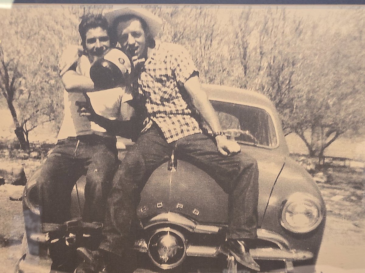 My grandpa and his best friend of 81 years, Charlie. Can you imagine such a friendship?