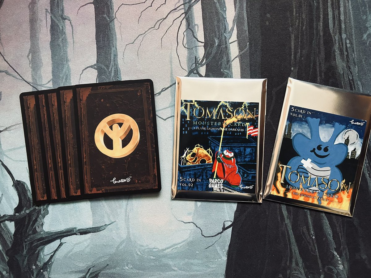 モンスターを描き続けるアーティスト TOMASON によるカードゲーム
