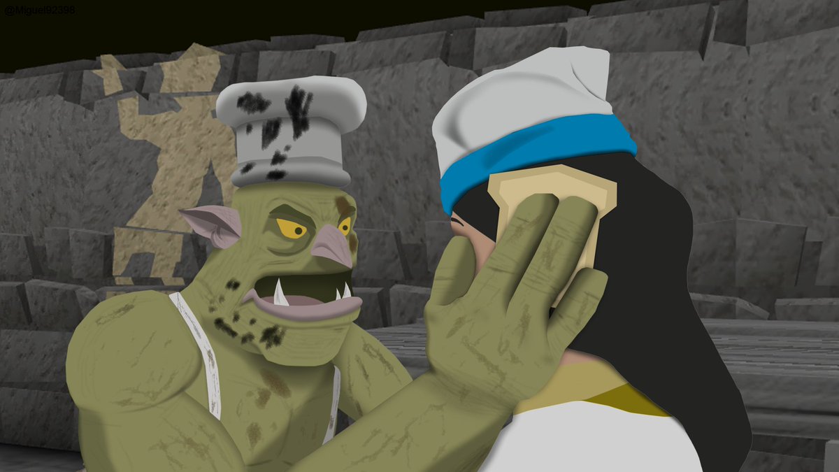 This took a month to do this  (mostly because I took a break).

Behold, another meme redraw but with Runescape character.
#Runescape #art