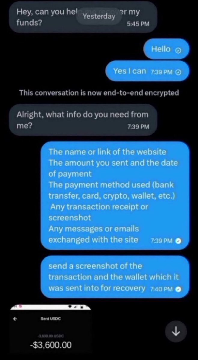 🚨 Danger ,,,,,,, — #GeminiKD
Posing as an investment platform while draining user wallets ❌
🛑 Guard your funds immediately.
📩 Contact verified recovery specialists for secure assistance.

#CryptoScam #CryptoRecovery