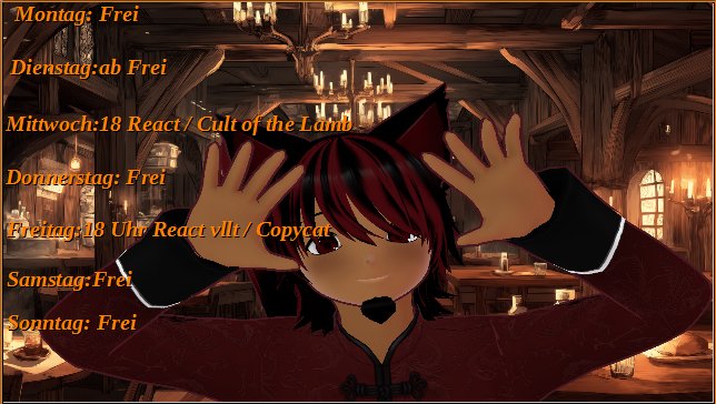 Neue Woche neuer Streamplan oder so :3