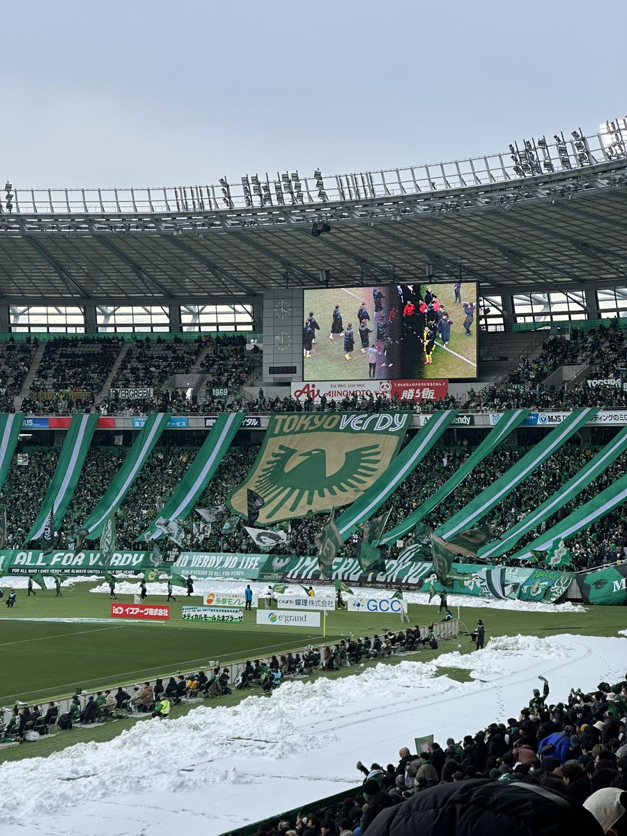 ヴェルディ開幕戦！ 極寒の中、NICE勝利🔥💚 推し×推しのコラボもGETし