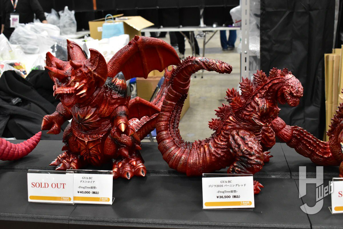 WF2026W 展示レポート】 特撮・怪獣系ソフビが多数登場！ T-BASEの