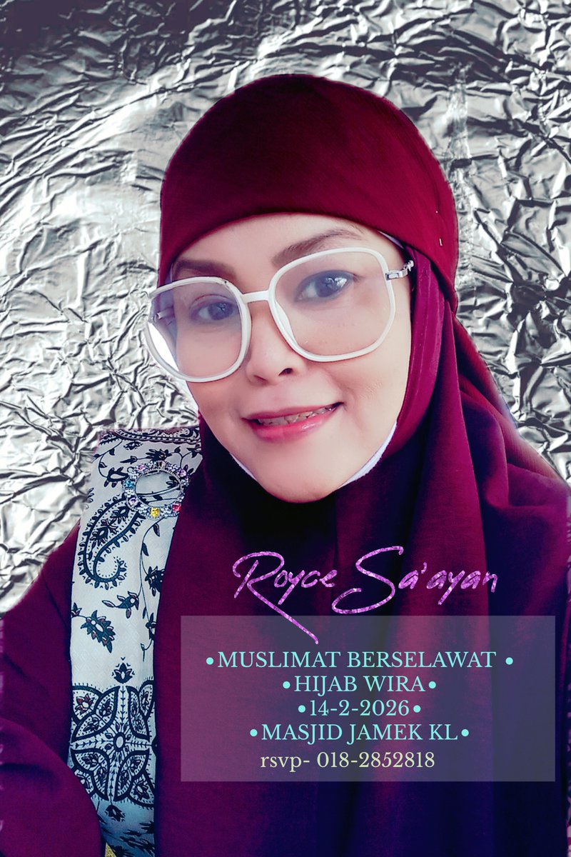 RoyceSaayan's tweet photo. Latihan akhirutk program. muslimat Berselawat -Hijab Wira. https://t.co/XK9aoMHm30