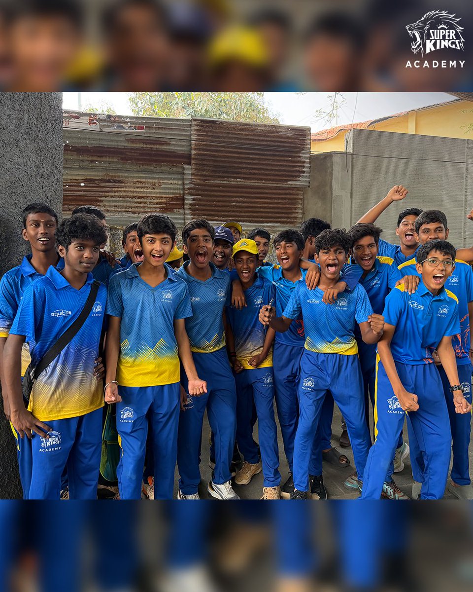 SuperKingsAcad's tweet image. #SKA kids witnessing the #NewZealand vs #Afghanistan #T20World Cup clash live at #Chepauk, soaking in the atmosphere and learning from the best. 💪
