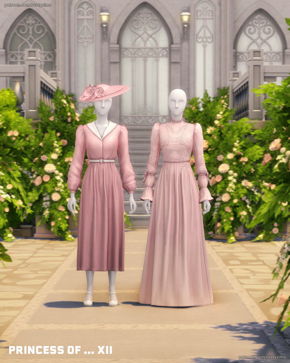 🌹Rose in the Garden (Princess of XII) 🪡
+
a set of elegant Rose Dresses &amp; Hat Set for Princess C🌹
+
🔗patreon.com/posts/86060479
+
#TheSims4 #sims4 #ts4cc #심즈4 #sims4rusty