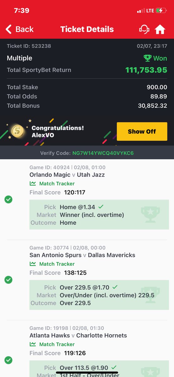 🅰️LEX TIPS 🏅 tweet media