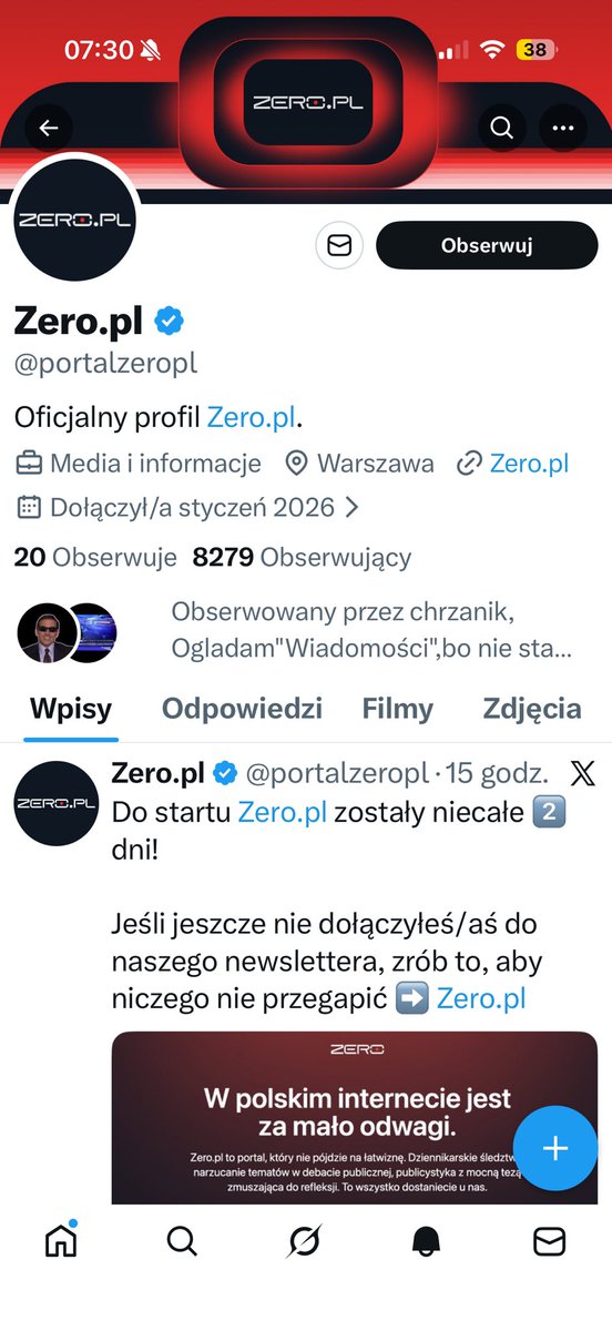 JaworskaJoanna_'s tweet photo. Nowa nazwa, stare metody.
@OficjalneZero → „https://t.co/LGZ7SwMUr3”.
Zero zaskoczenia.
😏❌❌❌❌❌
#ZeroPL #rebranding #media #rzetelność #XPolska #joannajaworska
@majorowazouza @szumand @Dagmara84915493 @Reynevan_blue @Basia96508195 @SummerMag2025 https://t.co/ILNOr4Izqh