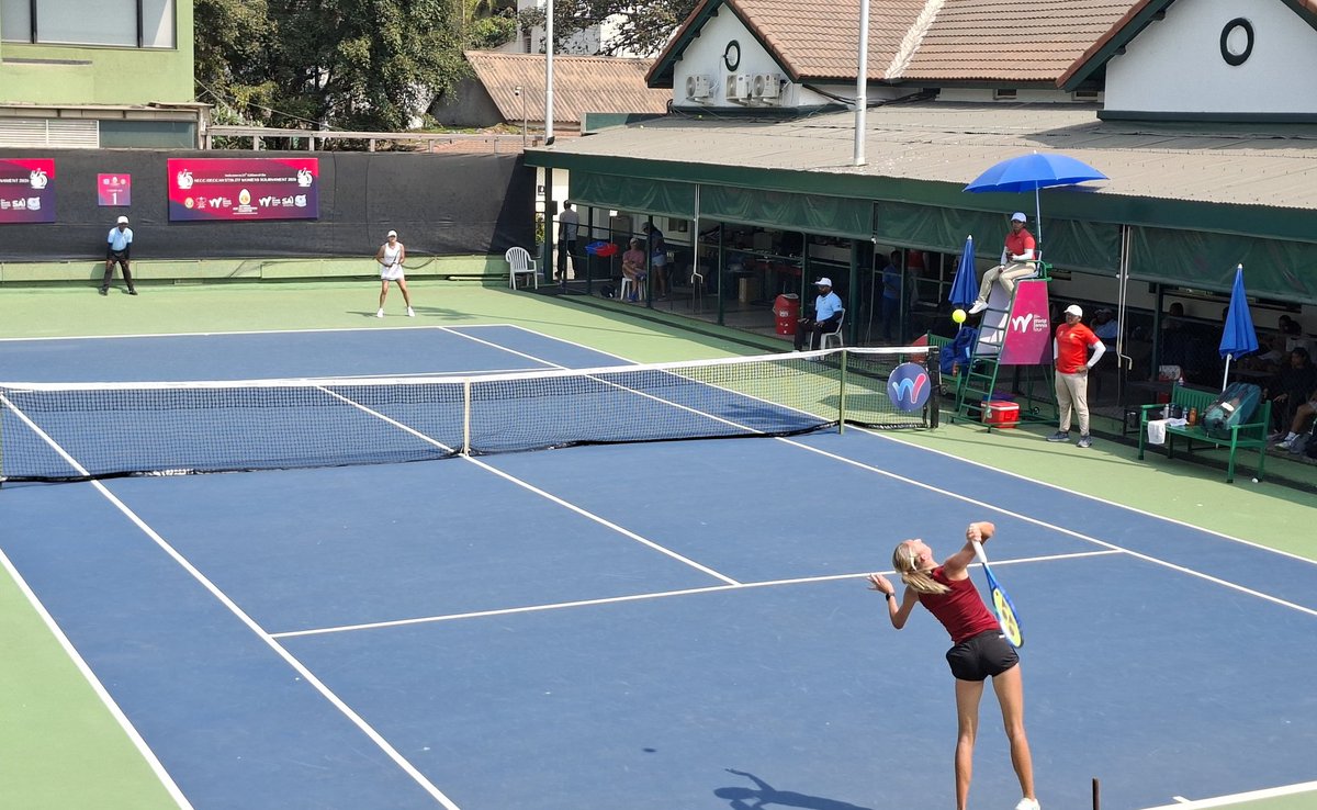 aparanjape's tweet photo. At Deccan Gymkhana Pune - 25th Edition of the NECC $75K ITF Women's Tournament 2026.

Past winners include Aryna Sabalenka (2015) and Emma Raducanu (2019).

@SabalenkaA @EmmaRaducanu https://t.co/JPDK2kcgMN