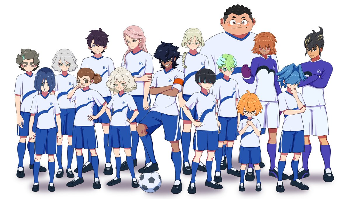 #イナイレ　
スカウトキャラチーム！
キャラがみんな個性豊かで楽しい😀
推しは鎮目樽生くん