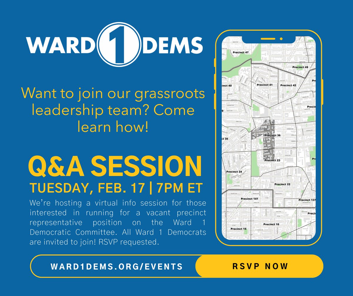 Ward One Democrats tweet media