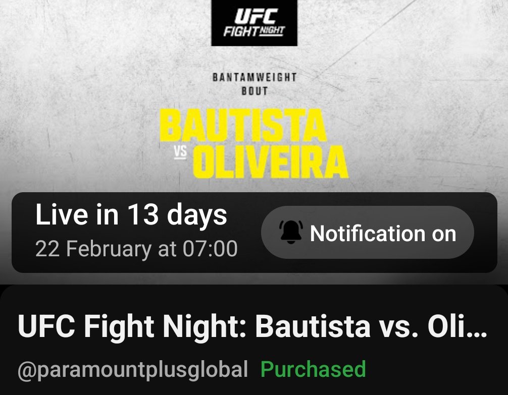 Are you cunts at <a href="/paramountufc/">UFConParamount</a> <a href="/paramountplus/">Paramount+</a>  serious?

13 days to watch an event that's already happened. Where can I watch the replay you fucking dickheads? #UFCVegas113