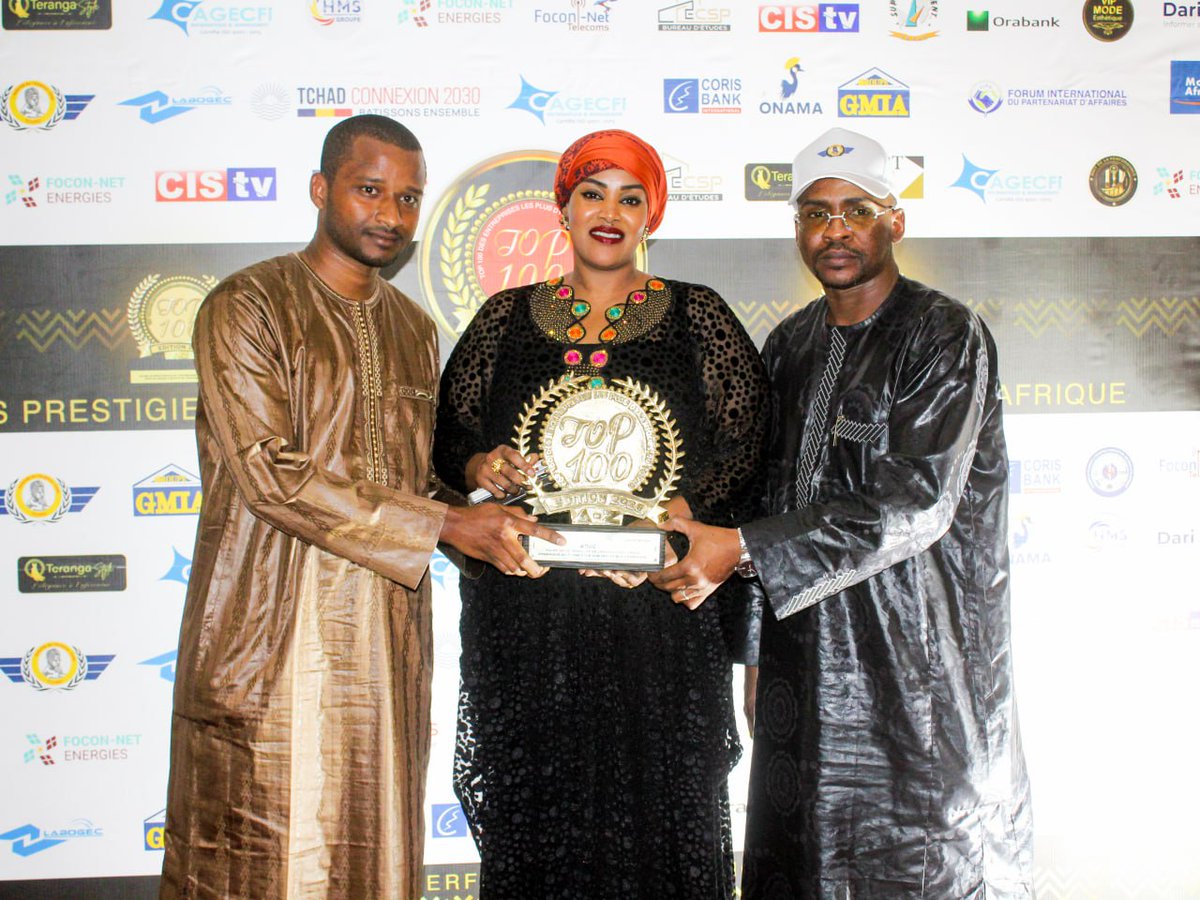 ADAC235's tweet photo. SOIRÉE DE GALA DES 100 ENTREPRISES LES PLUS DYNAMIQUES AU TCHAD, ORGANISÉE PAR LE CABINET INTERNATIONAL ECO FINANCE ENTREPRISE HIER 07 FÉVRIER 2026 À RADISSON BLU

L’ADAC s’est distinguée en occupant le rang 6 parmi les 100 entreprises les plus dynamiques au Tchad.

Félicitations https://t.co/BKNVeK6XP3