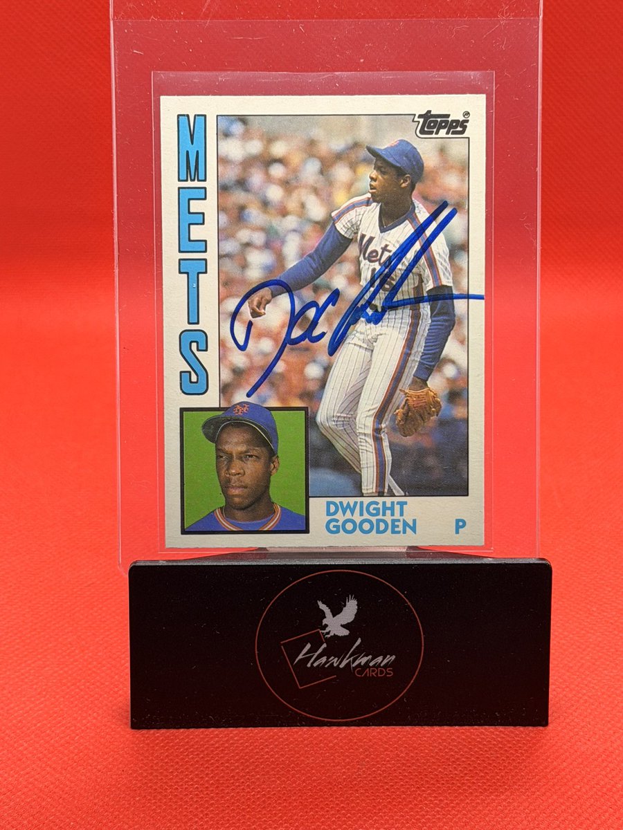 hawkman_cards's tweet image. 🚨GIVEAWAY #2🚨

1984 Topps Traded Dwight “Doc” Gooden 42T AUTOGRAPHED ROOKIE Card

Like
Follow
RT

Winner Will be Selected Feb 9th at 2PM EST