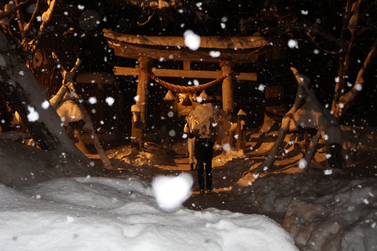sien_sud's tweet photo. 先日雛見沢（白川郷）行ってきました。
めっちゃ雪だった https://t.co/aPmjcwAgud