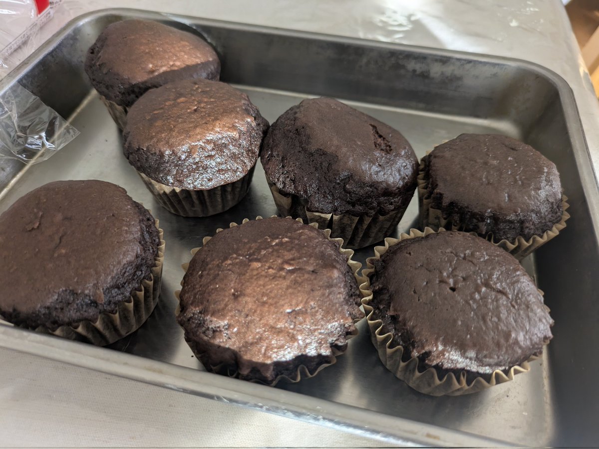 カップケーキ試作〜