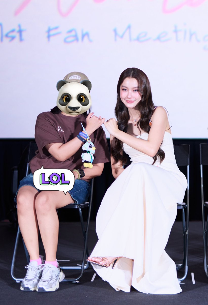 LENA and NAMTAN? Oh God, i love them both! i even wore the exact same outfit when i met them. can i board this ship? HAHAHA🫣