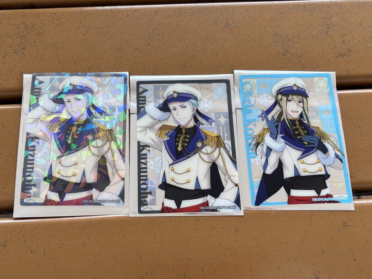 交換】 SideM 八景島シーパラダイス シーパラ トレーディングクリア