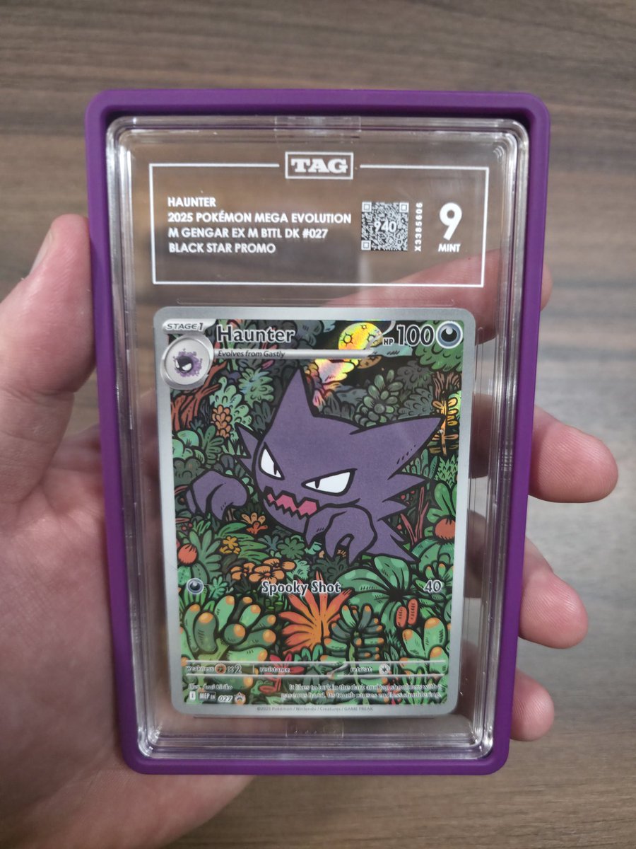 The 9 hurts, but at least it looks pretty in a [superior] TAG slab. 🥵