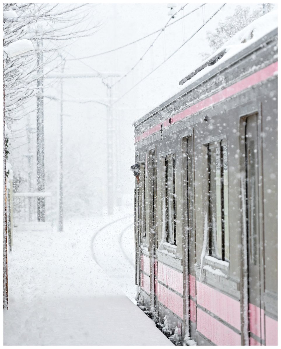 大雄山線(25.2.8)
弘南鉄道じゃないんだから…
