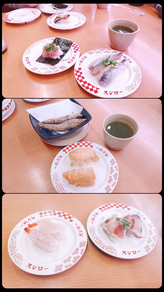 🗳️選挙行って外食🍣

フェア商品から
・豊洲 天然本鮪ねぎとろ包み
・いわしの江戸前酢洗い
・真だらの天ぷらにぎり
・めひかりの唐揚げ
あとなんだか色々

いわしちゃんさっぱりしてて美味しかったわー(๑´ڡ`๑)🐟️