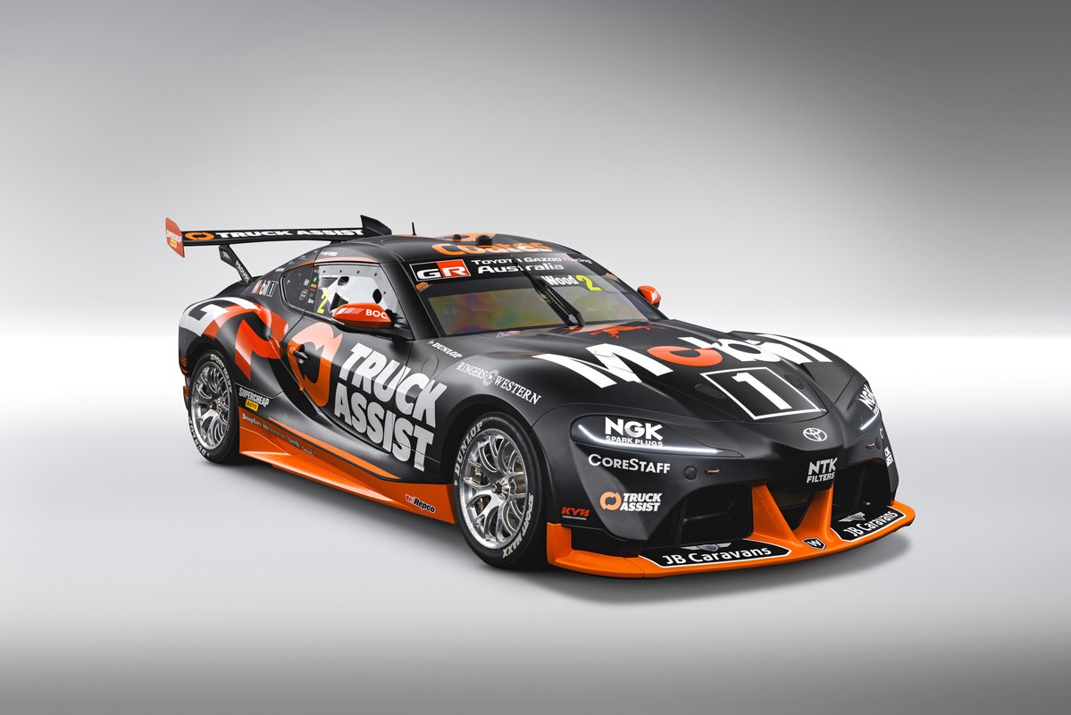 History revealed 🙌

<a href="/WalkinshawTWG/">Walkinshaw TWG Racing</a> unveil the first ever <a href="/TGR_AUS/">TOYOTA GAZOO Racing Australia</a> GR Supra!

#RepcoSC #Supercars