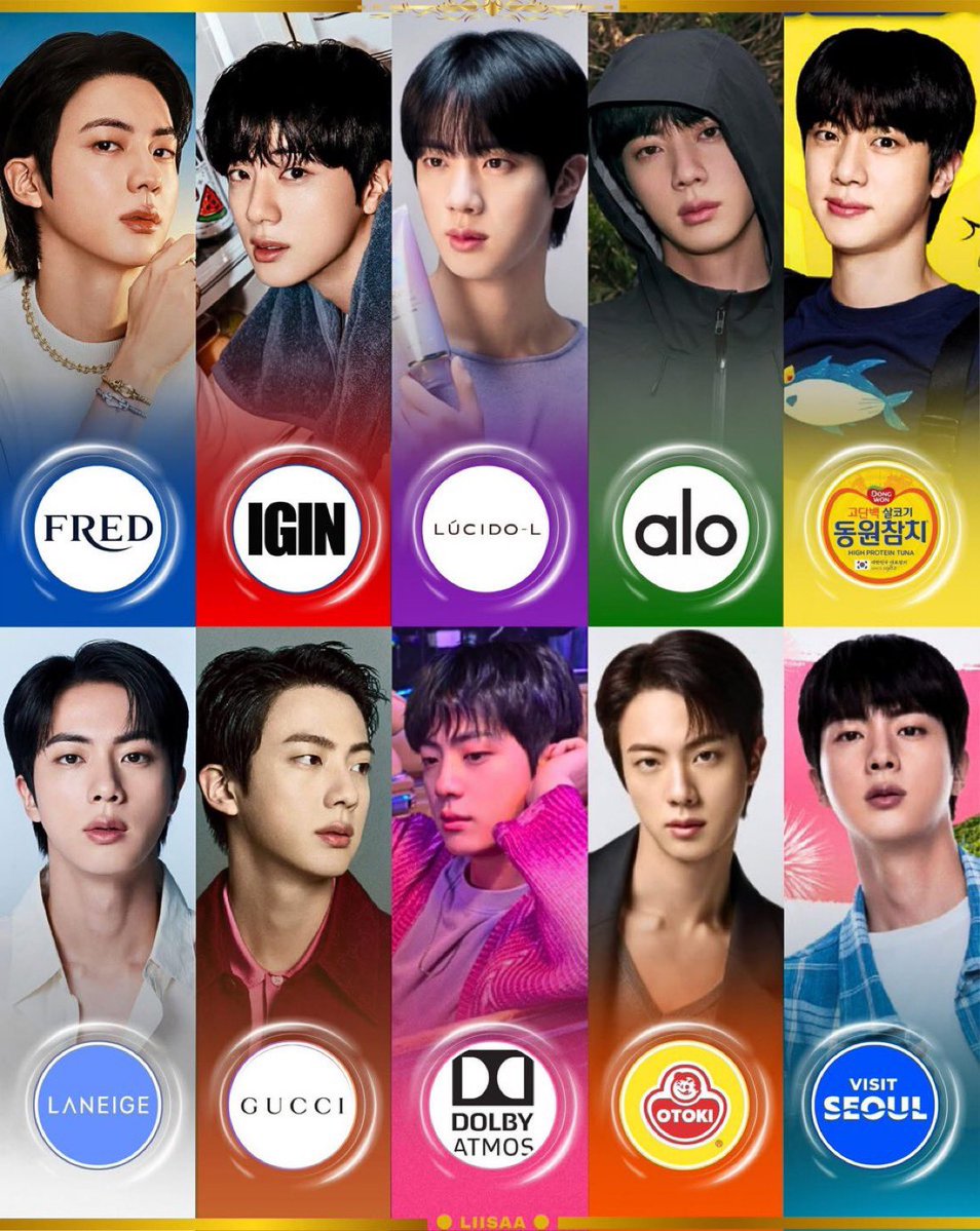 Syaa_seokjin's tweet image. Kalau iri sama jin bilang aja 😗