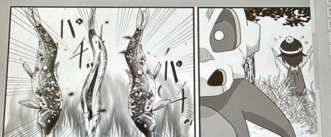 きまグレな更新…🖋️_(:3」z)_
やたらと食べ物が出てくるシーンが続くなこのマンガ 