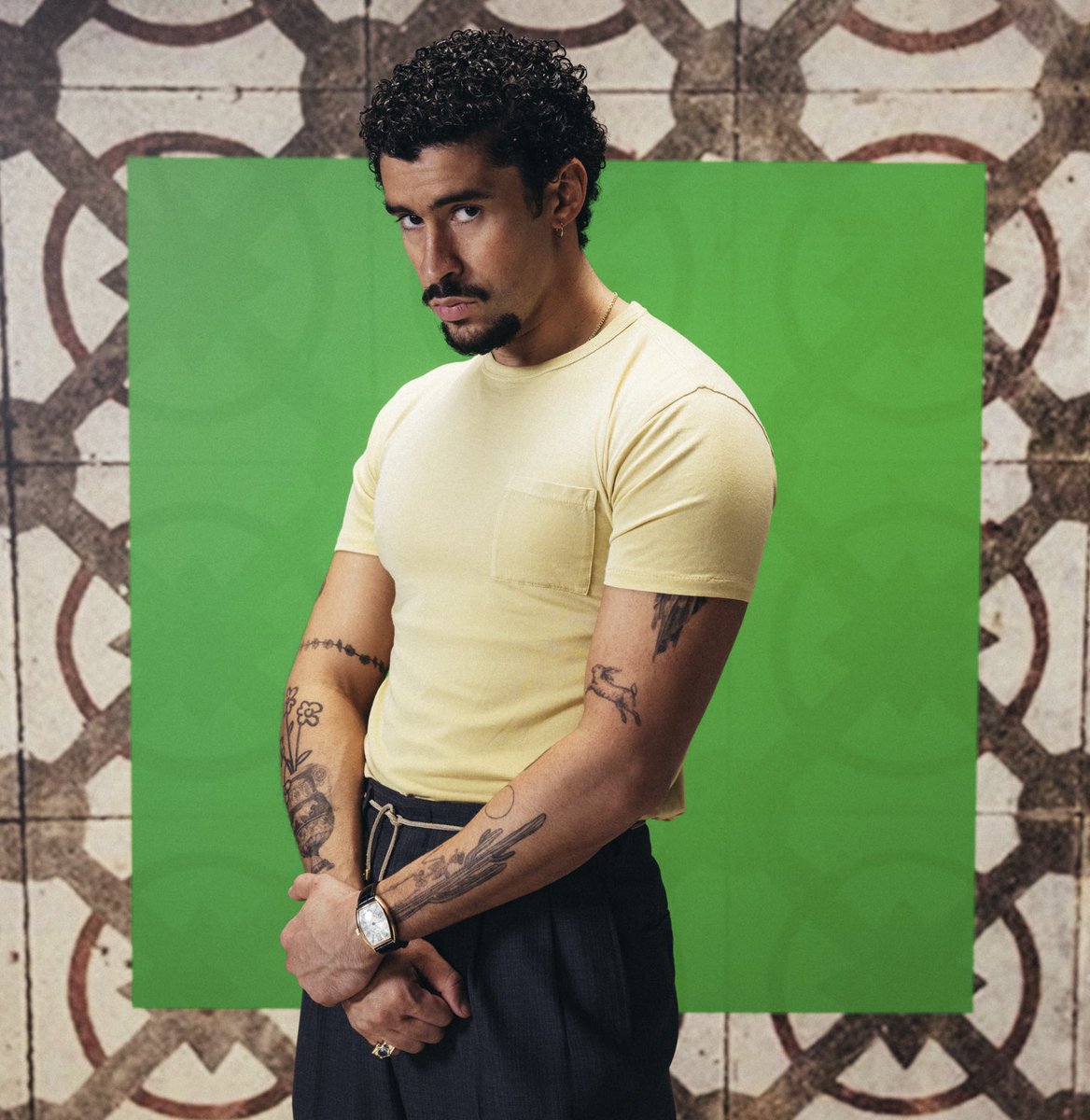 Bad Bunny headlines the #SuperBowl halftime show today.