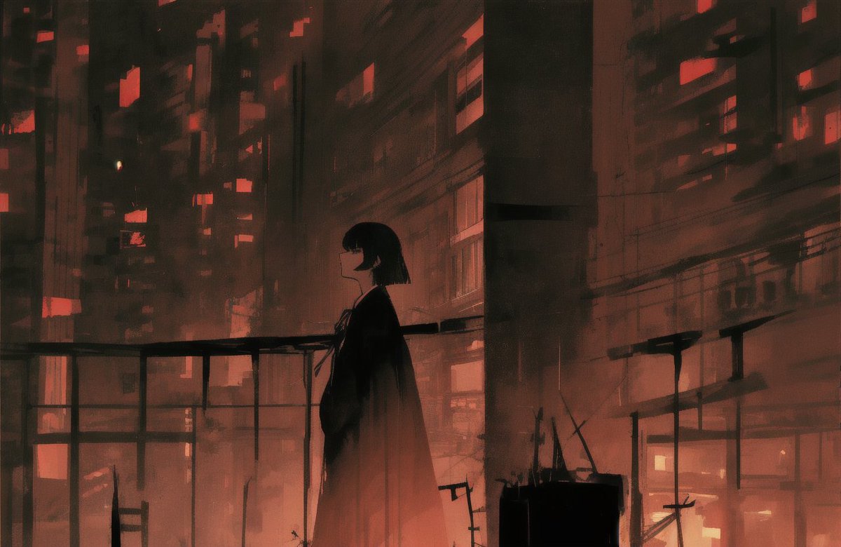 夢幻都市 #stablediffusion #AIイラスト︎