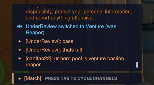 UnderReview0's tweet photo. I finally hit Pink 3 @cartifan22_ 

#Overwatch #Venture https://t.co/U5ppoWsvQB