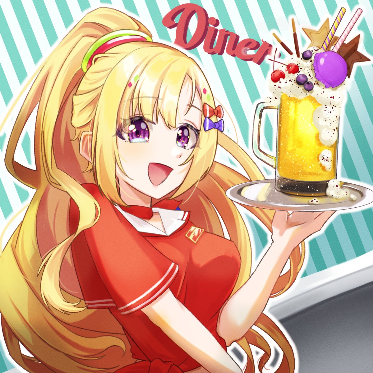 アロ絵 #アキロゼ いつぞや、アキちゃん描いて！って言われてたので新