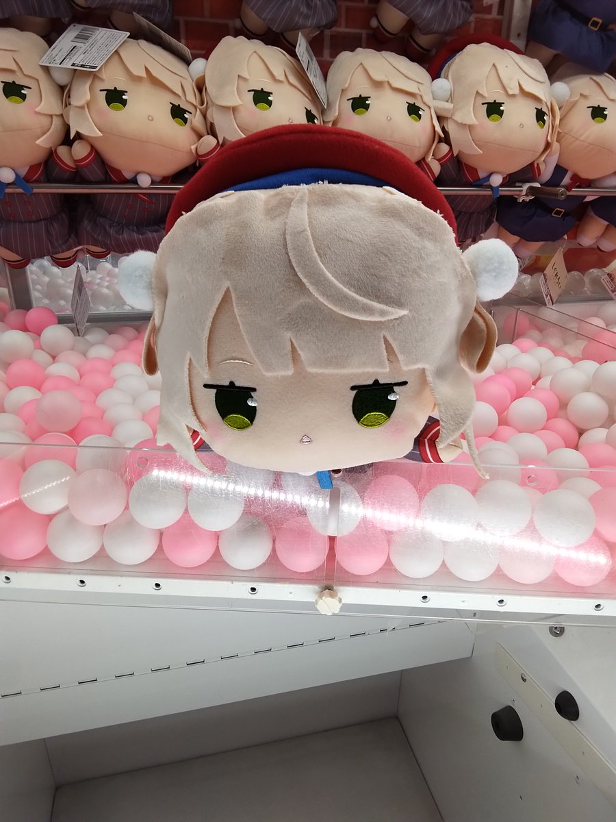 プライズ情報】新商品『しぐれうい 寝そべりBIGぬいぐるみ①』本日入荷