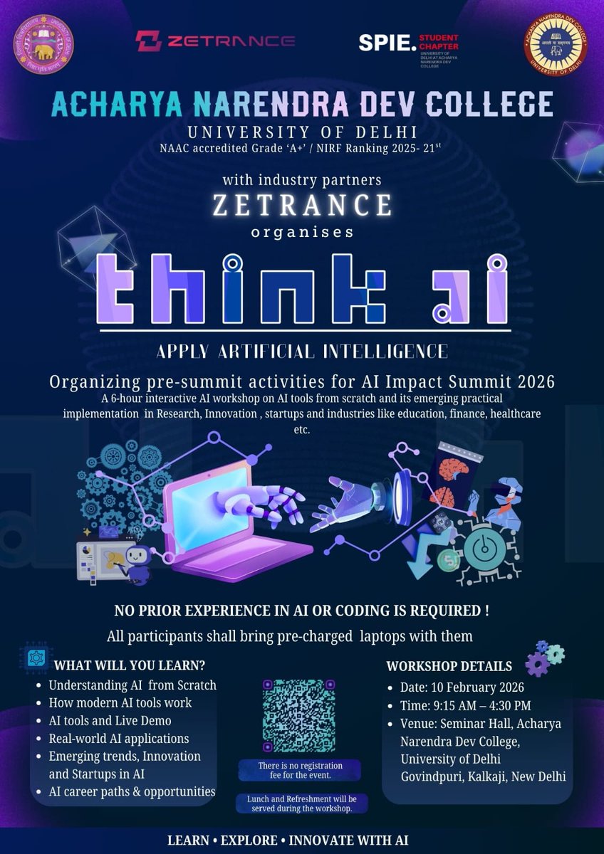 Acharya Narendra Dev College tweet media