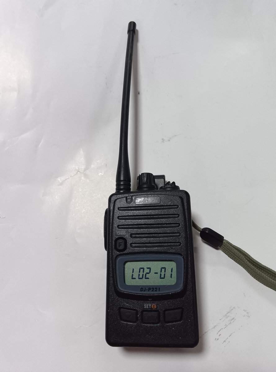 トランシーバー アルインコ DJ-P221 ¥1100 #トランシーバー #ジャンク