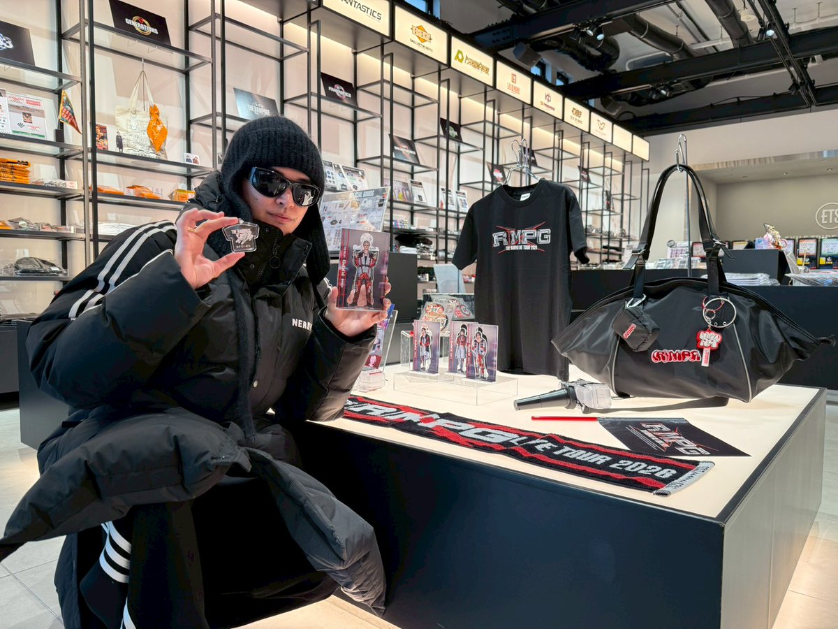 EXILE TRIBE STATION TOKYOに #与那嶺瑠唯 がお邪魔しました🌺  昨日