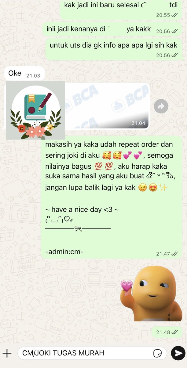 joki ulangan mandarin/tulis/unlock langsung ke WA tweet media