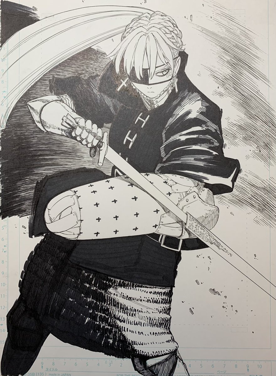 Tatsu sensei fan art of "Tower Dungeon" manga by Tsutomu Nihei (Blame)