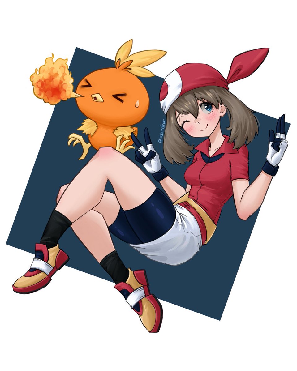 3ra gen lista ☑️
Y como anticipé en el post pasado, la siguiente será la campeona y el tiburón dragón , desde que la seleccionaron ya imaginé la pose, por lo que espero un salga relativamente rápido, por que se acaba el tiempo y creo que no voy a llegar jajaja

#Pokemon #drawing