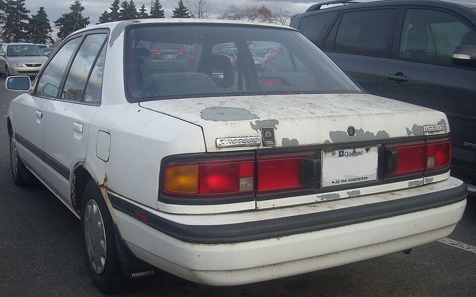 spinefoot1's tweet image. Mazda Protegé