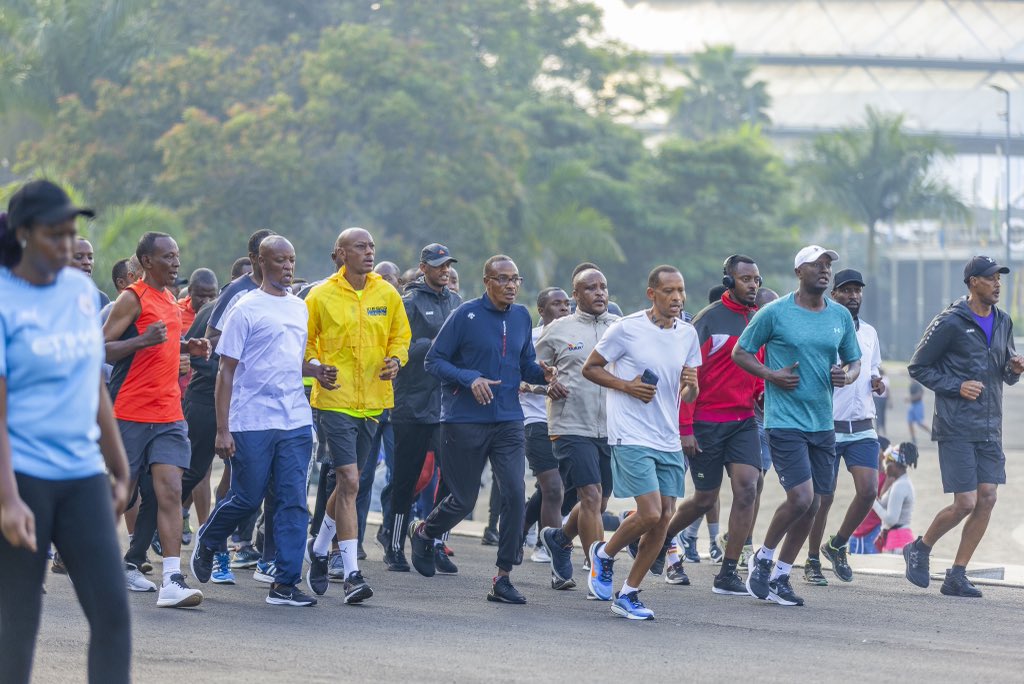 #Kigali Ni umunsi wa Siporo rusange #CarFreeDay