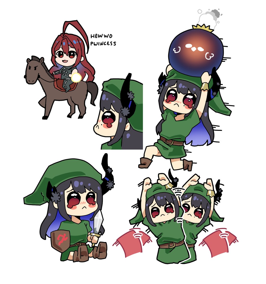 Young Rissa starts her adventure #RavenCrafts